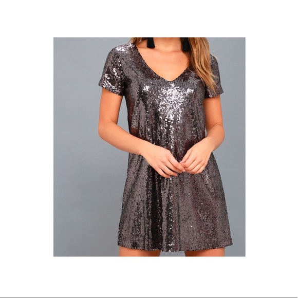 LuLu’s sequin shift dress - Picture 1 of 3